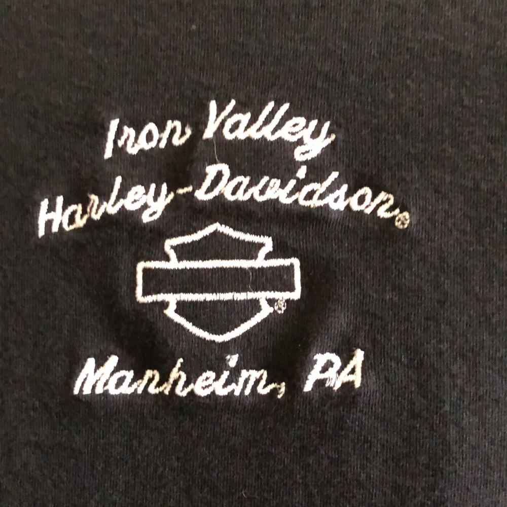 Given as Gift! Harley-Davidson Long-Sleeve Top - Picture 7 of 9